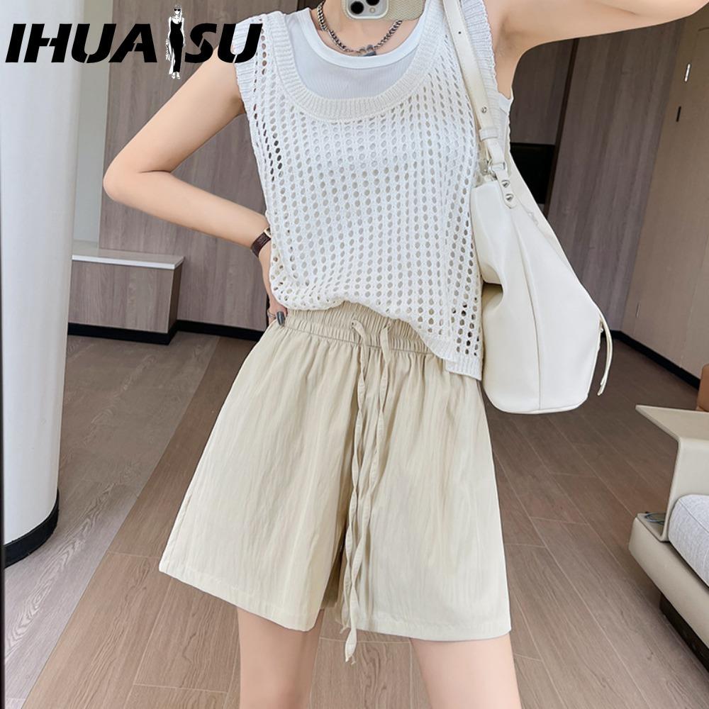 IHUASU Mote dame sommer vår casual shorts