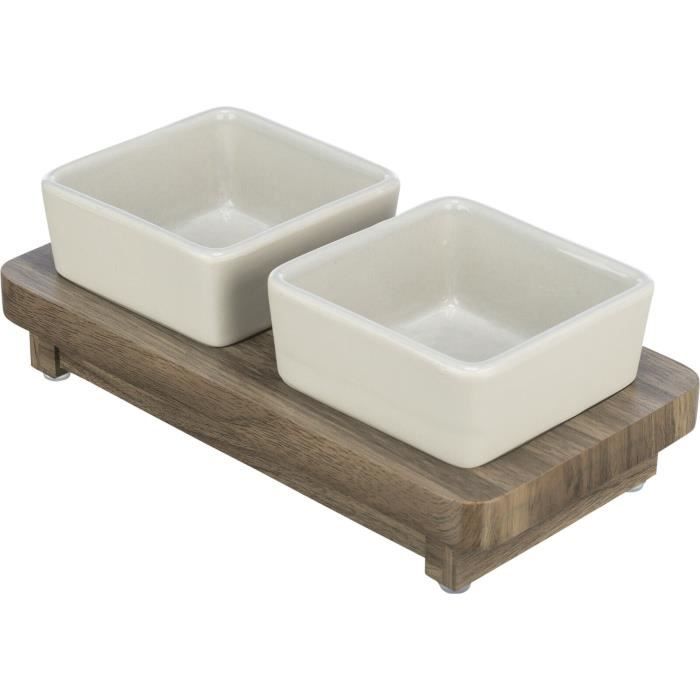 Gamelle pour chat - Trixie - CityStyle - Céramique - MDF - Antidérapante