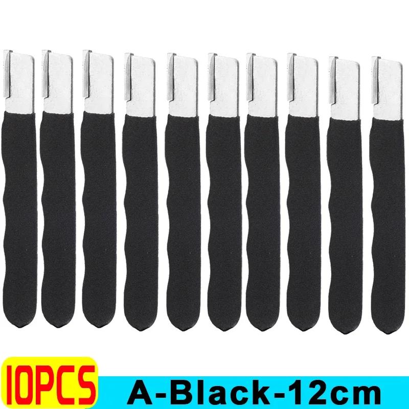 1/10pcs Knife Sharpener Alloy Steel Scissors Manual Quick Grinding Sharpeners with Non-Slip Handle Outdoor Portable Scraper Tool