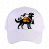 Black Lab Hiking Gear Silhouette Minimal Mountain Badge Cap Women Unisex Peaked Hat Casual Adjustable Printed Baseball Caps Adult