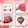 JOGAMS Strawberry Balloon Arch Kit, Strawberry Party Decorations with Red Polka Dot Strawberry Balloons for Strawberry/Berry First/Sweet One Themed
