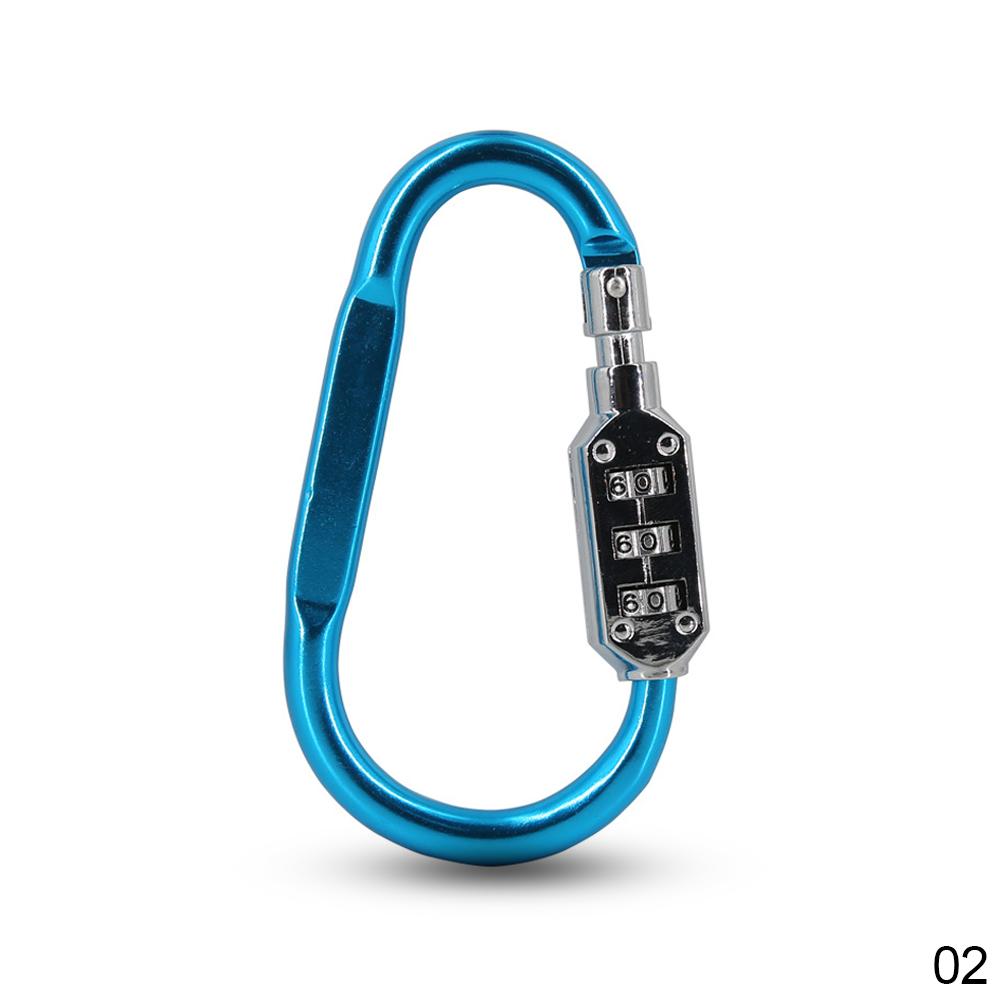 Motocyklová přilba Visací zámek na zavazadla Klíčenka Zinková bezpečnost 3místný pevný cestovní kufr Bezpečnostní klíč na zavazadla s heslem