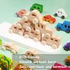 Montessori Wooden DIY Car Toys for Children Unpainted Cars Model Painting Doodle Art Unfinished Crafts Preschool Educational Toy
