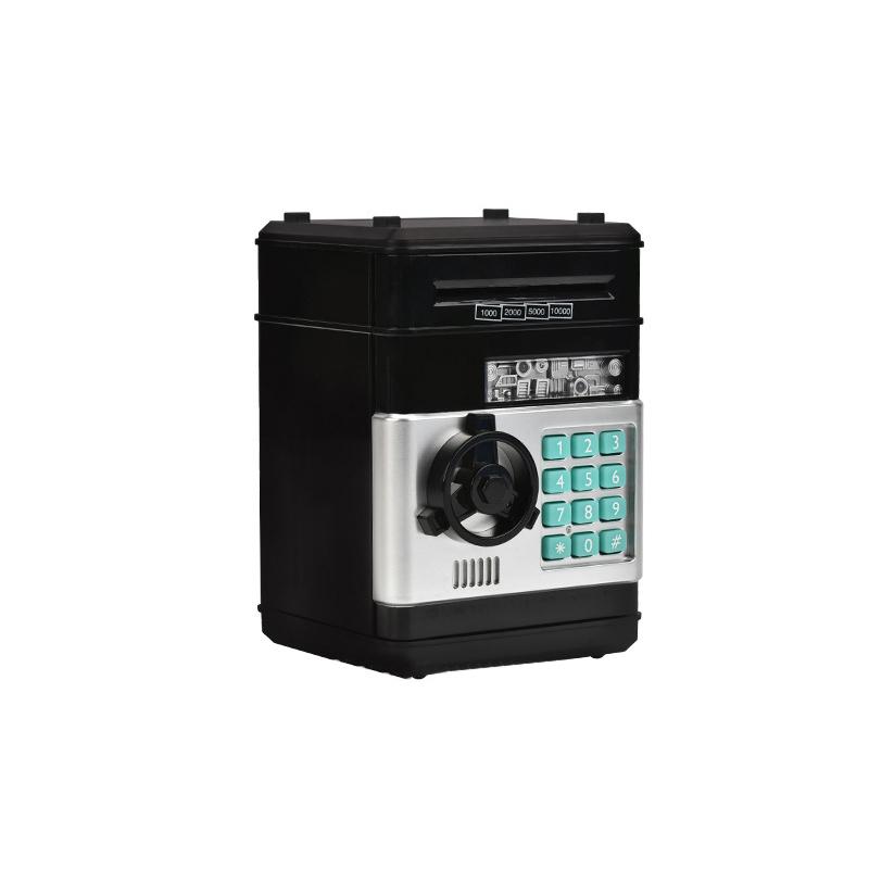 1 Piece Storage Tool Automatic Mini Children s Piggy Bank Safe Coin Cash Deposit Password Box Family Interactive ATM Piggy Bank