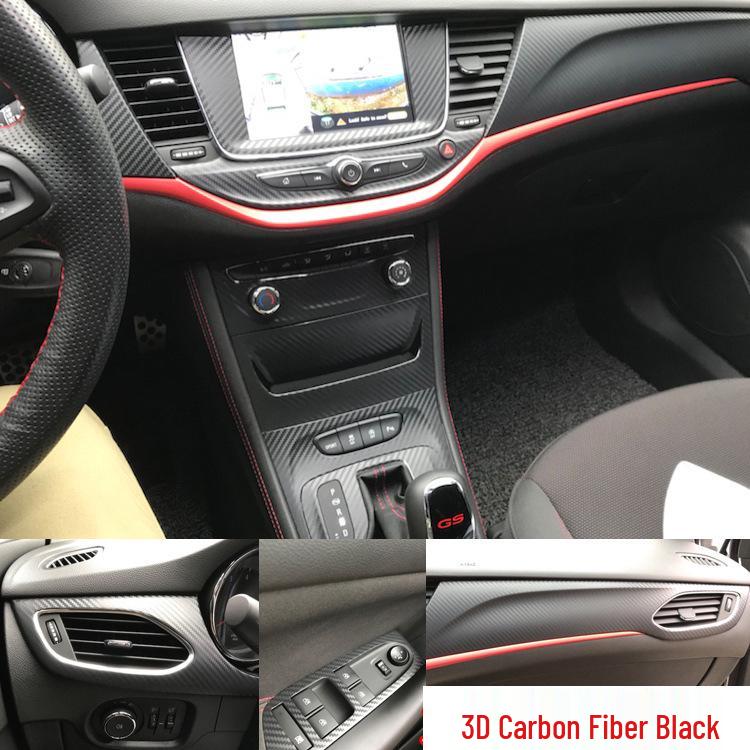 Buick Verano GS Carbon Fiber Interior Gear Shift Console Stickers