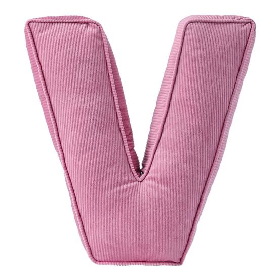 Pink Corduroy Letter Pillow A To Z English Alphabet Throw Pillow Decorative Capital Alphabet Shaped Hugging Cushion Sofa Bedroom Living Room Decor