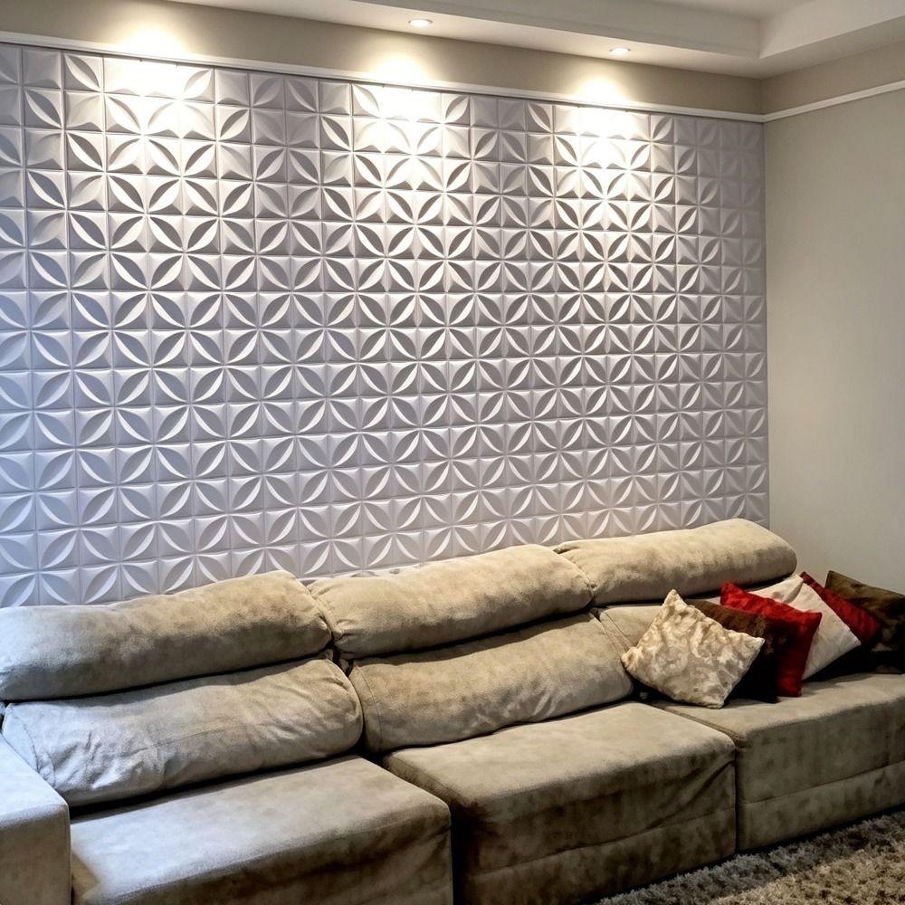 White Wall Sticker Multi Pattern Wall Paper Durable Wall Panel Hotel Restaurant