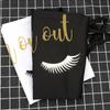 Polyster Cotton Lash Extension Apron Printed Nail Art Apron Reusable Eyelash Apron  Women Girls