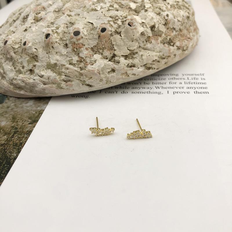 

Серьги-гвоздики Женские Корейская версия Простой набор аксессуаров Нишевые Женские Трендовые Модели Одинаковых Украшений