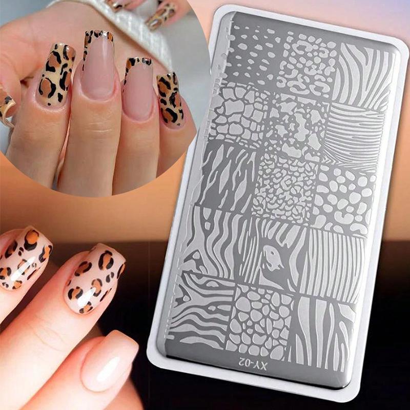 KT Cat & Mickey Mouse Anime Nail Art Stamping Plate for Beginners