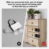 Double Drawer Password Lock Multifunctional No Punching Child Safety Lock for Wardrobe, Cabinet, Drawer Anti-theft Password Lock