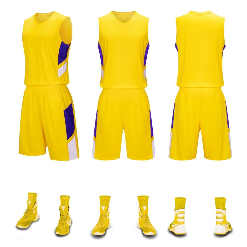 Latest Childrens Adult Breathable Training Camp Basketball Uniform Suit Male and Female Student Competition Athletic Training Jersey