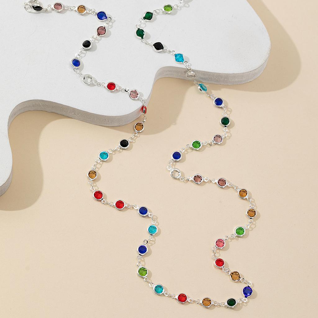 Handmade Neck Jewelry Elegant Beads Bracelet Chain Necklace Neck Chain Youthful Women Accessories for Everyday Wear