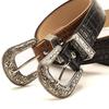 Pin Buckle Women Belt Punk PU Leather Waistbands Fashion Retro Waist Belt  Party