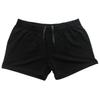 Slim Alive Men's Gym Bodybuilding Shorts, Workout Bottoms, 3/4 Length, Black, Thick, Pockets, Size M