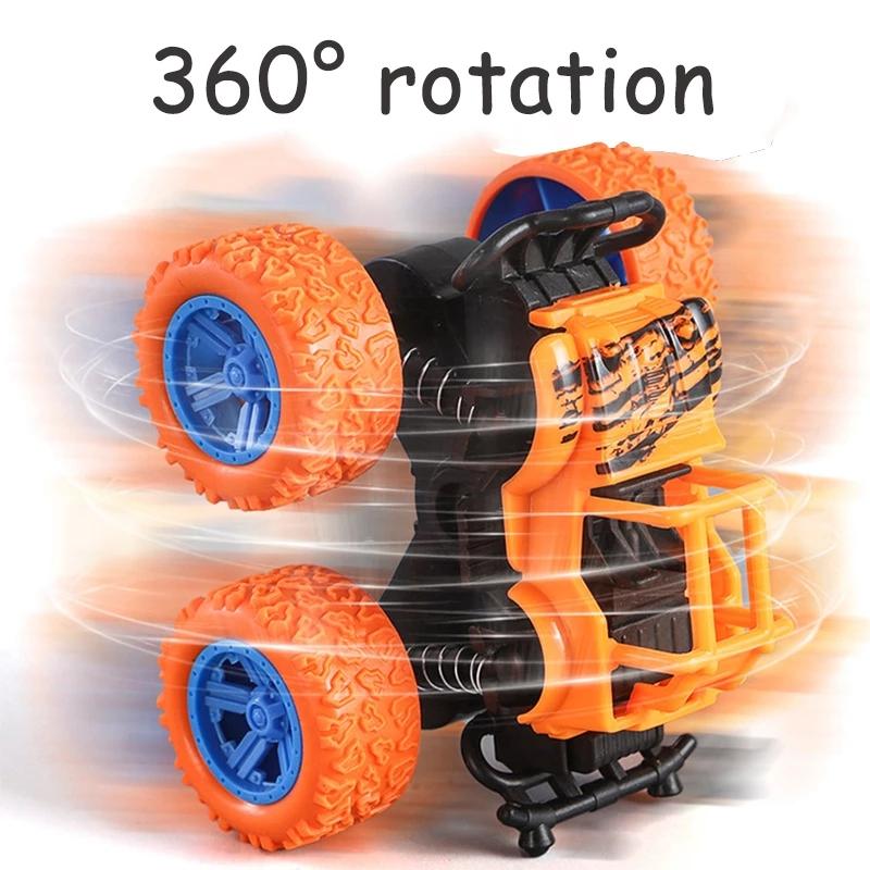 Jucării Mașină cu tracțiune integrală Vehicul de teren Cascoria Mașini de basculantă Mașină cu inerție dublă pentru băiat Mașină de jucărie Trage înapoi Jucărie pentru copii Cadou