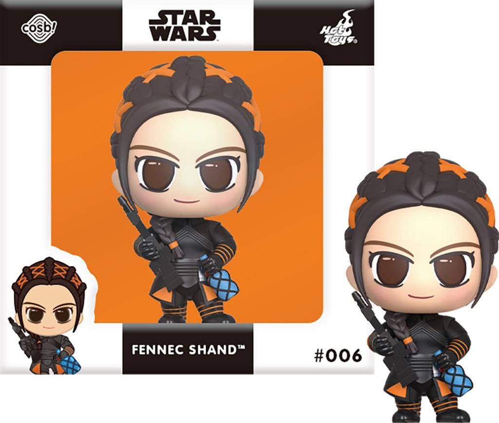 Cosby Star Wars Collection TV seriál The Mandalorian Fennec Shand Přibližně 8 cm CBX055 #006 Měřítko neurčeno, Černá, Vysoká,