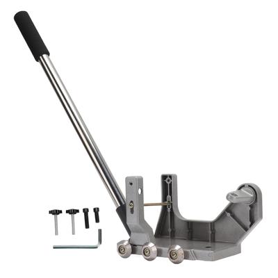 Fliesen Naht Reiniger Stehen Aluminium Legierung Silber Einstellbare Fliesen Joint Reinigung Maschine Halter für