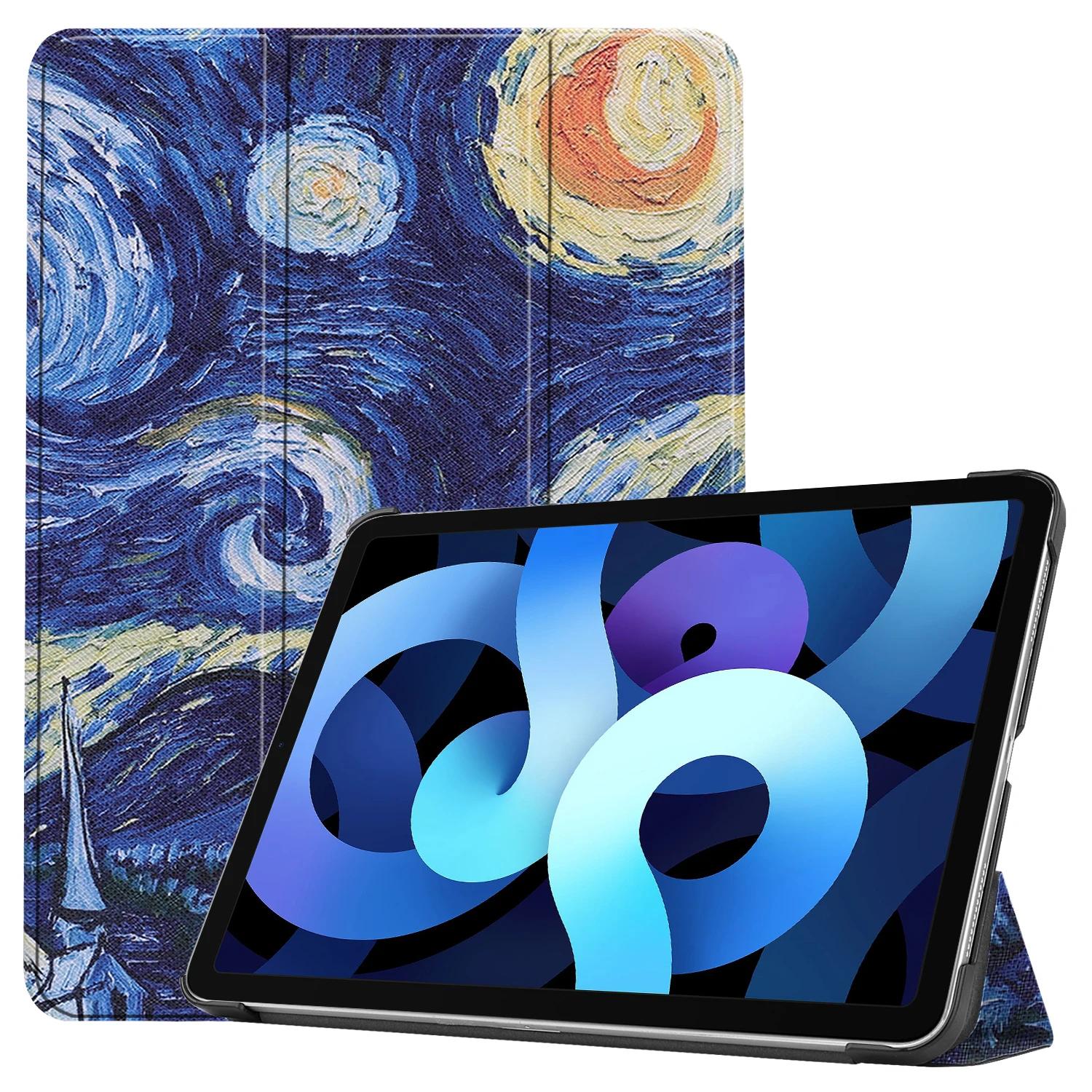 

Чехол для Apple iPad Air 4 5 10,9 дюймов PU Flip Stand Cover для Apple iPad Air 4 5 10,9 дюймов Чехол для планшета Funda For ipad air 4 5
