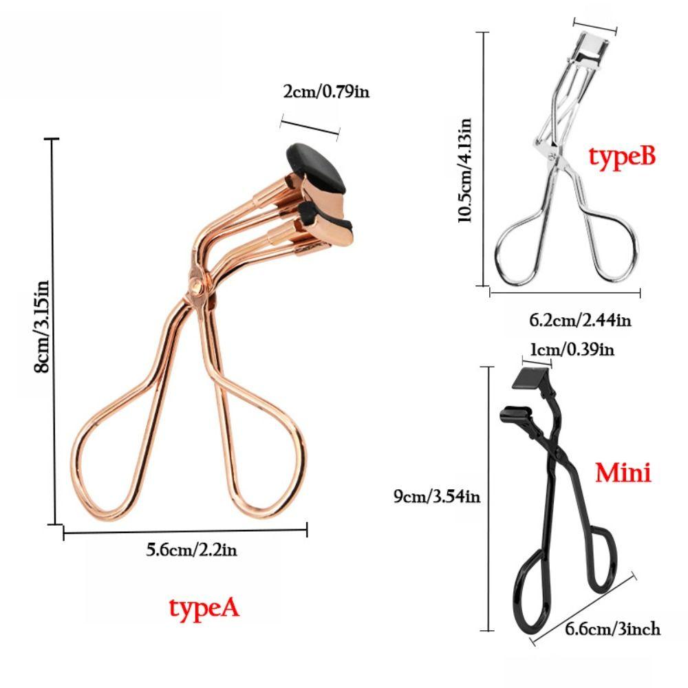 Eye Lash Eyelashes Tweezers Auxiliary Partial Eyelash Curler Eyelash Lift Clip Lash Curling Applicator Eyelash Curling Clip
