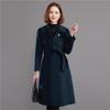 Women's 100% Wool Double-faced Mid-Length Coat