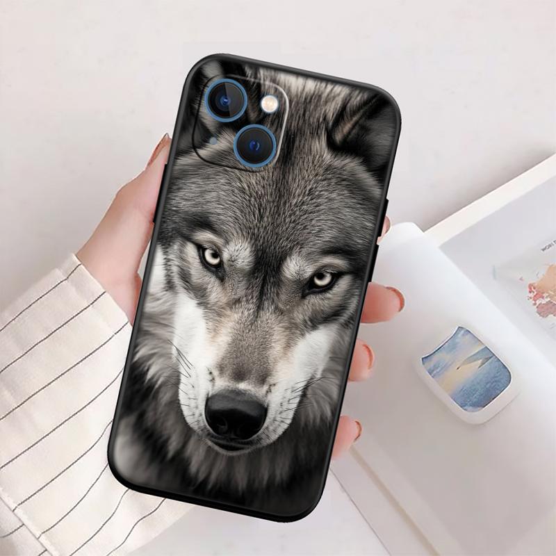 Animal Wolf Phone Case for Samsung Galaxy S20 S21 S22 Ultra FE + Plus A21S A22 A24 A25 A26 A30 A30S A31