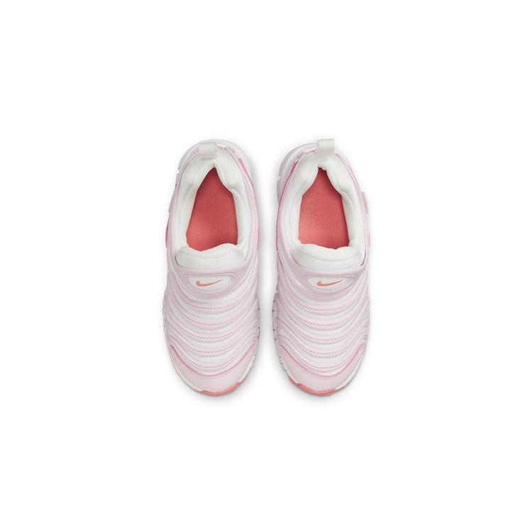 Nike Dynamo Free Caterpillar Cushioning Abrasion Resistant Support Low Top Kids Lifestyle Shoes Pink Kids' 343738-100