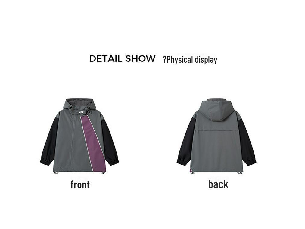 FULONGZAI 2025 Spring/Summer Kids' Loose Windbreaker Jacket