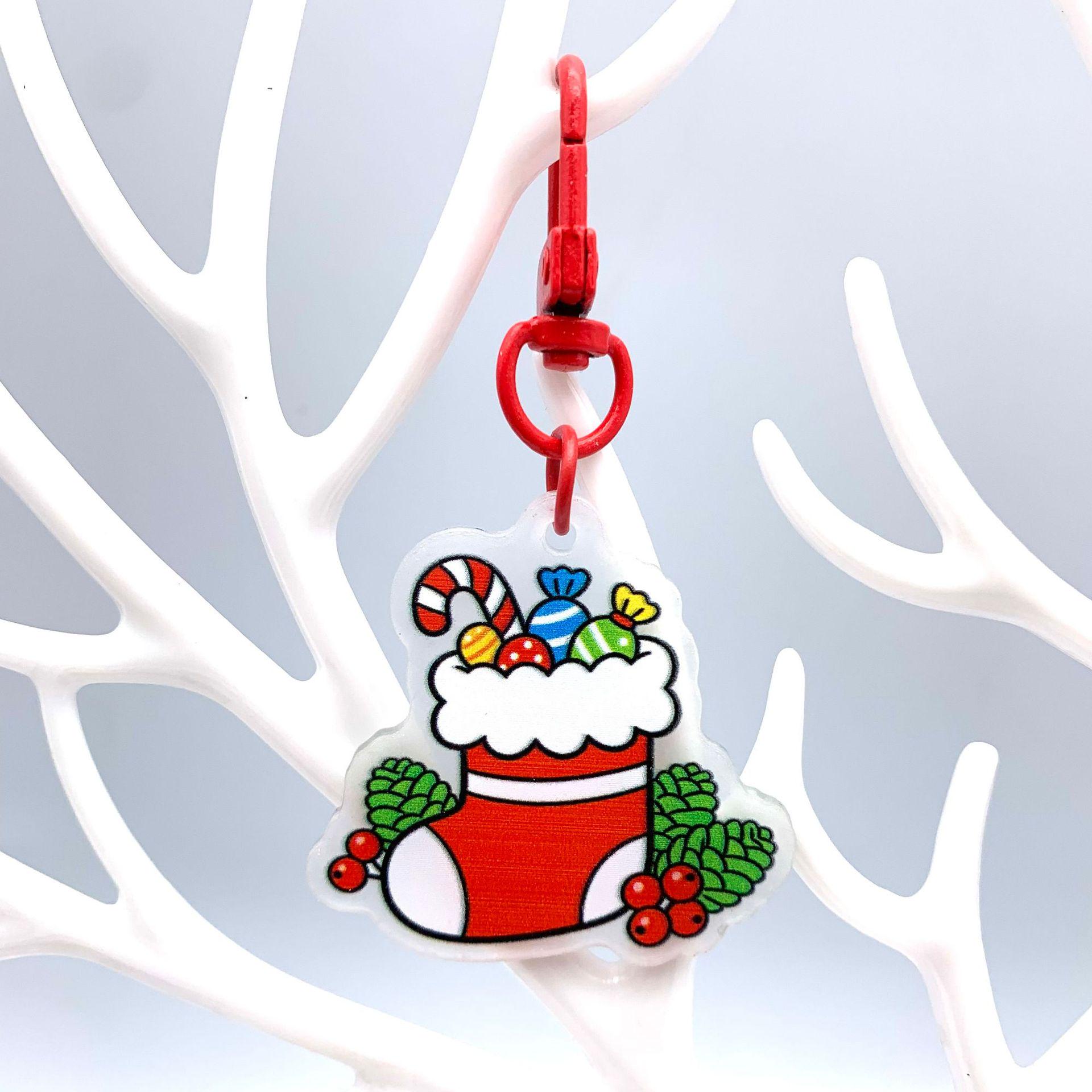 Международный рождественский акриловый брелок в подарок