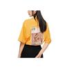 Li-Ning Disney Co-Branded Sports Fashion Series Printed Round Neck T-Shirt Women Tops Amber-Yellow AHSR214-5