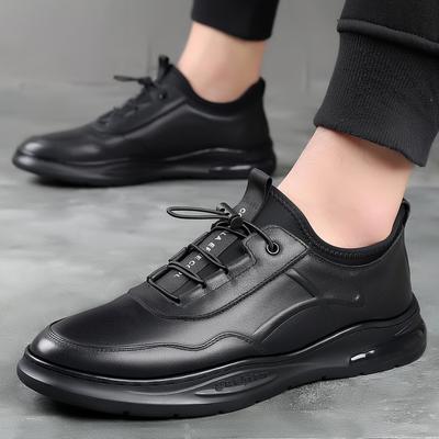 Men Casual Shoes Breathable Sneakers Leather Shoes Outdoor British Style Men Luxury Designer Boat Shoes Men Zapatos Hombre