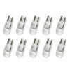 5/10/20/50/100Pcs 12V W5W T10 Led Car Light COB Glass 6000K White Light Auto Automobiles License Plate Lamp Dome Read Light