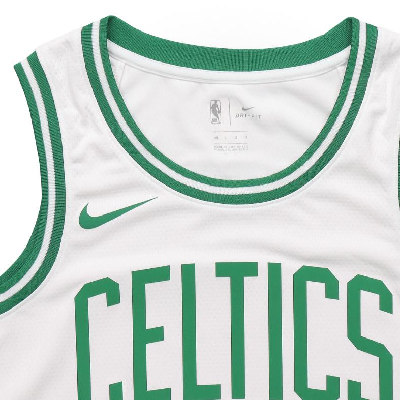 Nike NBA Limited Edition Jersey, Boston Celtics, Jayson Tatum No. 0, Comfort Fit Men Tops White 864403-101