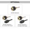 Drill Chuck Adapter 1/4 Inch Hex Shank Keyless Drill Chuck Quick Change Adapter Converter Drill