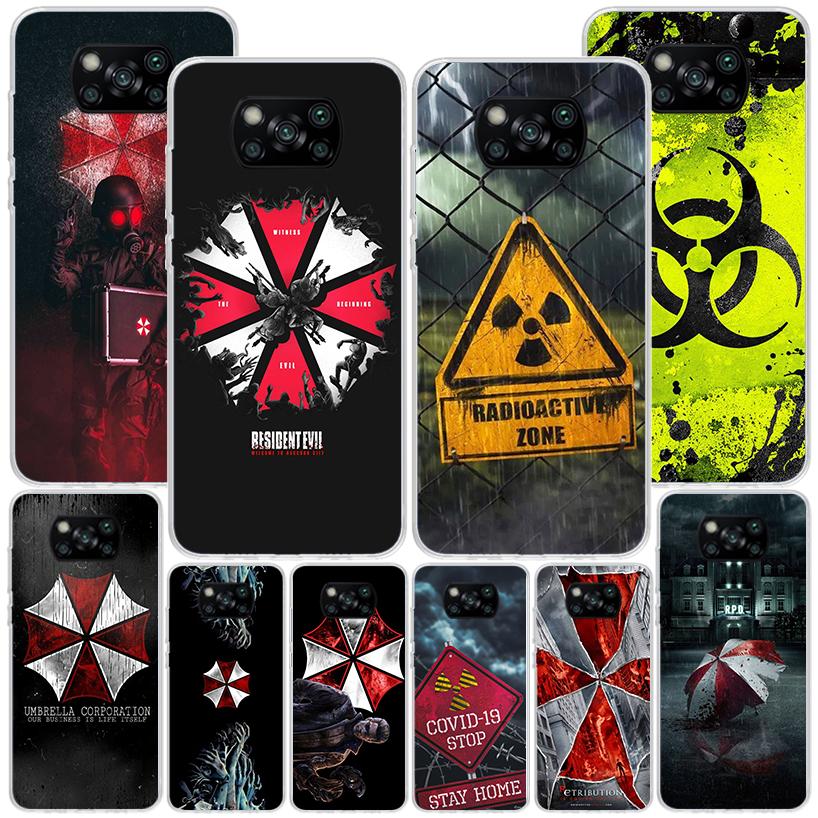 Shaped Umbrella Phone Case For Xiaomi Poco X7 X6 X5 Pro F7 Ultra Redmi 15C 15 13C 13 12C 12 10 10A 10C 9 9A 9C 9T Cover Poco X7