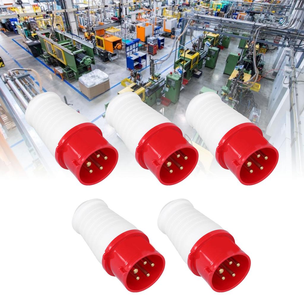 5PCS ZNG‑015 Industrial Connector Plug 5 Pin Industrial Plug for Industry Agriculture Chemical Indus