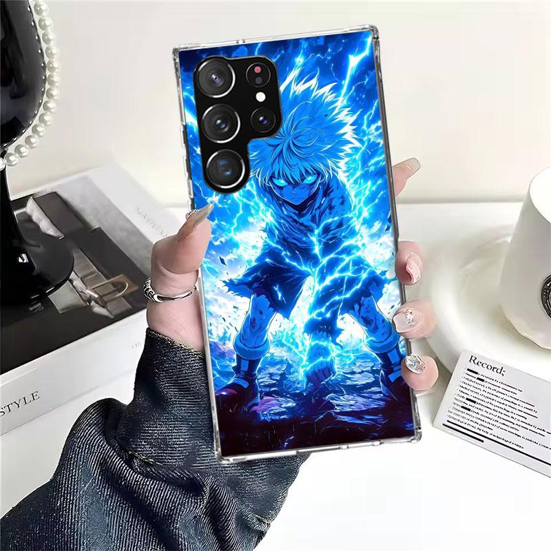 Huner X-Hunters Killua Soft Phone Case For Samsung Galaxy S22 S23 S24 S25 Edge S26 Ultra S20 FE S21 Plus + Fundas Coque Galaxy S