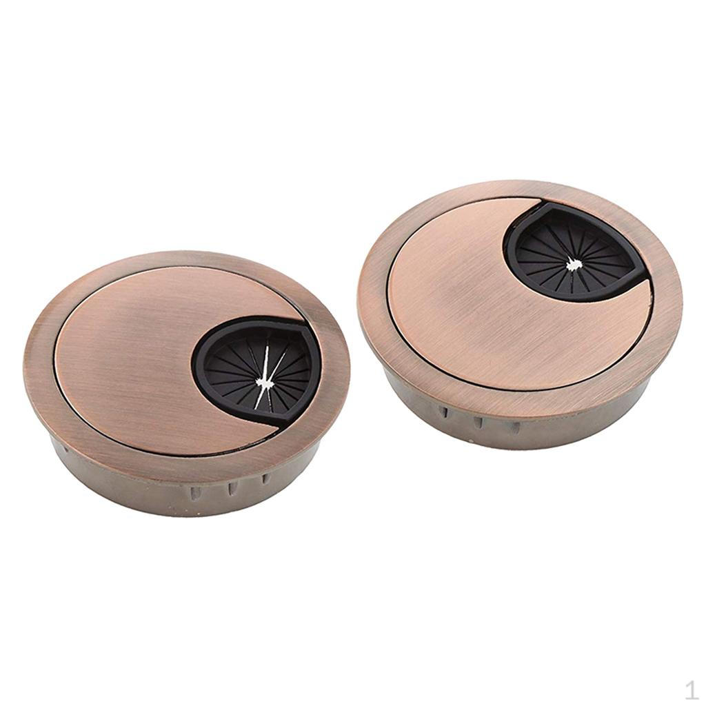 Pack Cable Desk Grommet Cover - 60mm