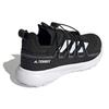Adidas Voyager 21 Canvas Comfortable Versatile Slip-Resistant Durable Low-Top Casual Shoes Women sneaker Black White FZ3336