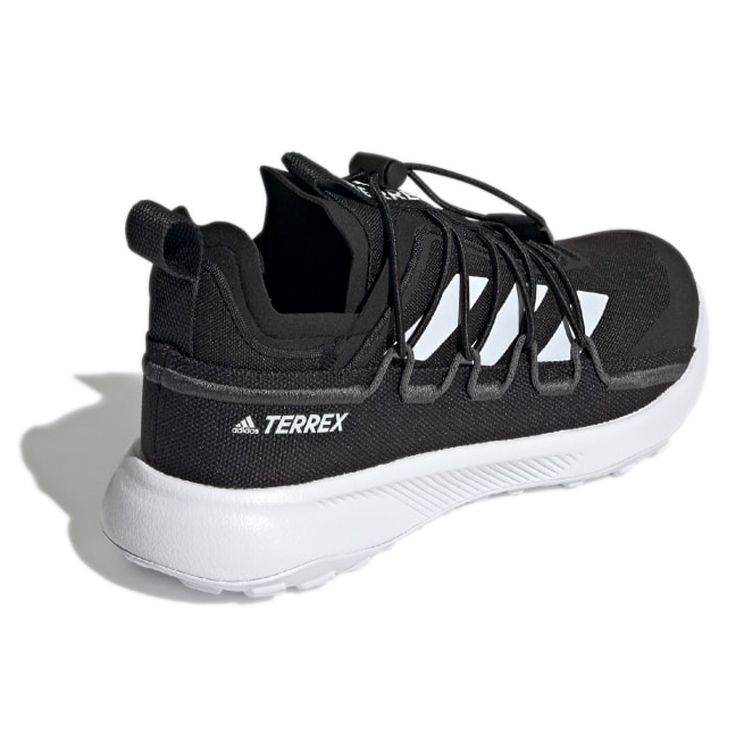 Adidas Voyager 21 Canvas Comfortable Versatile Slip-Resistant Durable Low-Top Casual Shoes Women Sneaker Black White FZ3336