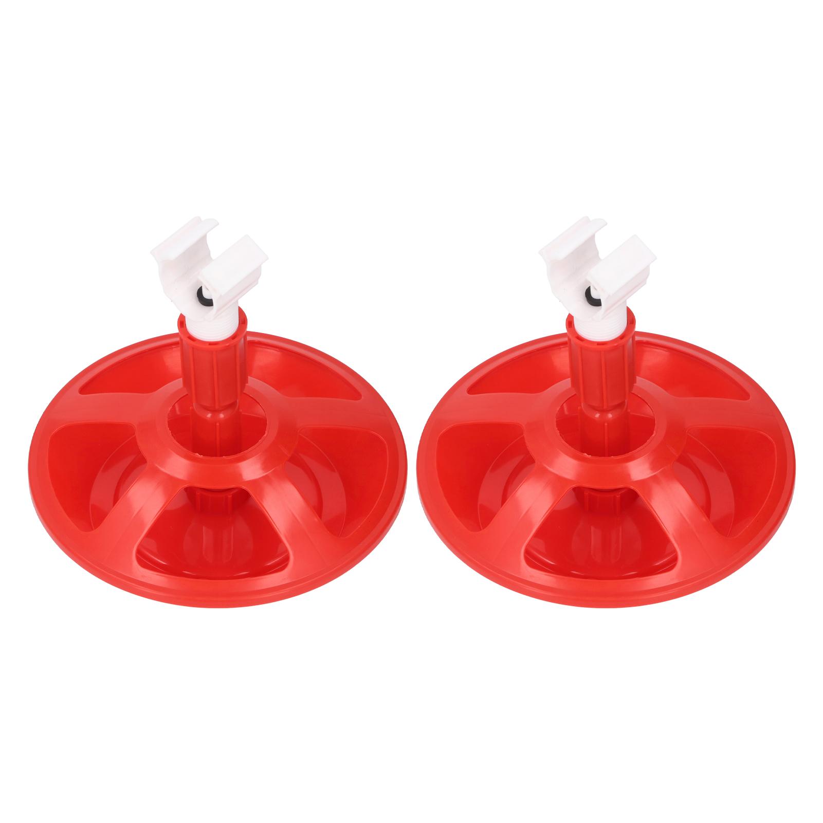 

Automatic Chicken Waterer, PP G3/4 Chicken Water Feeder with Multiple Compartments Design, for Chicks, s, Geese, Poultry Drinking Bowl