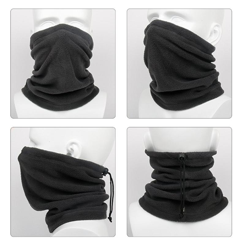 Fleece Sports Neck Gaiter Outdoor Dust Sunscreens Motorcycles Cycling Half Face Mask Cycling Balaclava Snood Bandanas