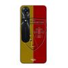 Case for Oppo A78 5G RCL LENS Logo Yellow and Red Background