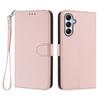 Para Samsung Galaxy A25 5G (Global) (161,0 x 76,5 x 8,3 mm) Funda de Cuero Billetera Soporte Cubierta para Teléfono con Correa de Muñeca
