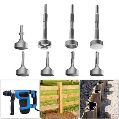 Puntera para Varilla de Tierra de Alta Resistencia Aleación Broca Puntera Martillo de Alta Resistencia Convertidor de Varilla para Construcción Uso Industrial