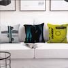 P-Post M-Malone F-1 Trillion Pillow Case Home Sofa Living Room Office Shop Cover Printing Comfort Decoration Nordic Simplicity