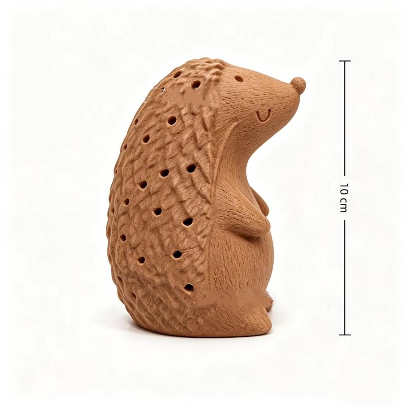 Collectible Cute Hedgehog Toothpick Holder, Animal Shape Desktop Storage Box, Kitchen Counter Decor & Creative Home Gift