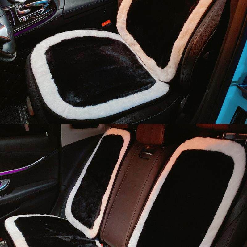 Winter Cute Pacha Dog Car Steering Wheel Cover Warm Plush Men and Women Cartoon Internet Celebrity Non-Slip Car Handle Cover Goddess