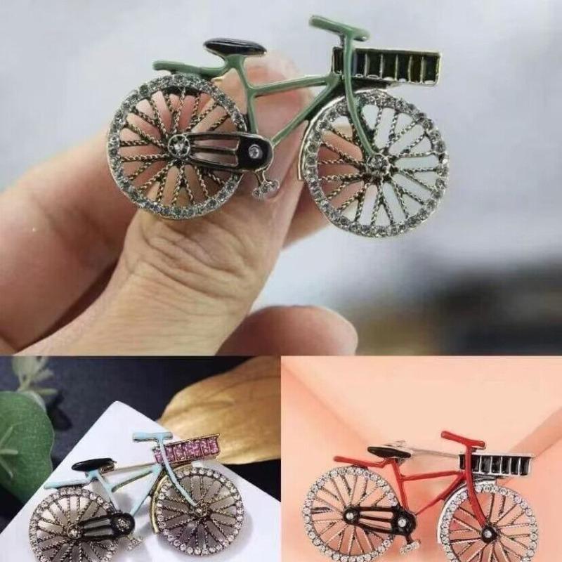 Modische Fahrradform Brosche Herren Damen Freizeit Radsport Sport Geschenk Radfahrer Abzeichen Sport Reversnadeln Radfahren Schmuck Biker Geschenk