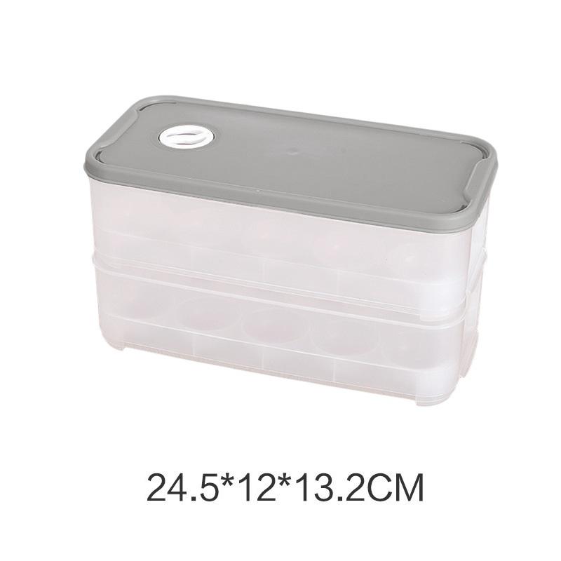 Eier Aufbewahrungsbox mit Deckel Küche Kühlschrank Eierbox Eierhalter Eier Aufbewahrungsbox Kühlschrank Eier Organizer 20 Fächer Eierbehälter